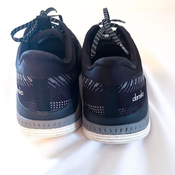 Dansko Peony Mesh Black Performance Comfort Running Shoes Sneakers EU 39=8.5 / 9 - Picture 8 of 13